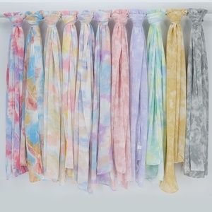 Tye Dye Chiffon Hijabs / Scarves